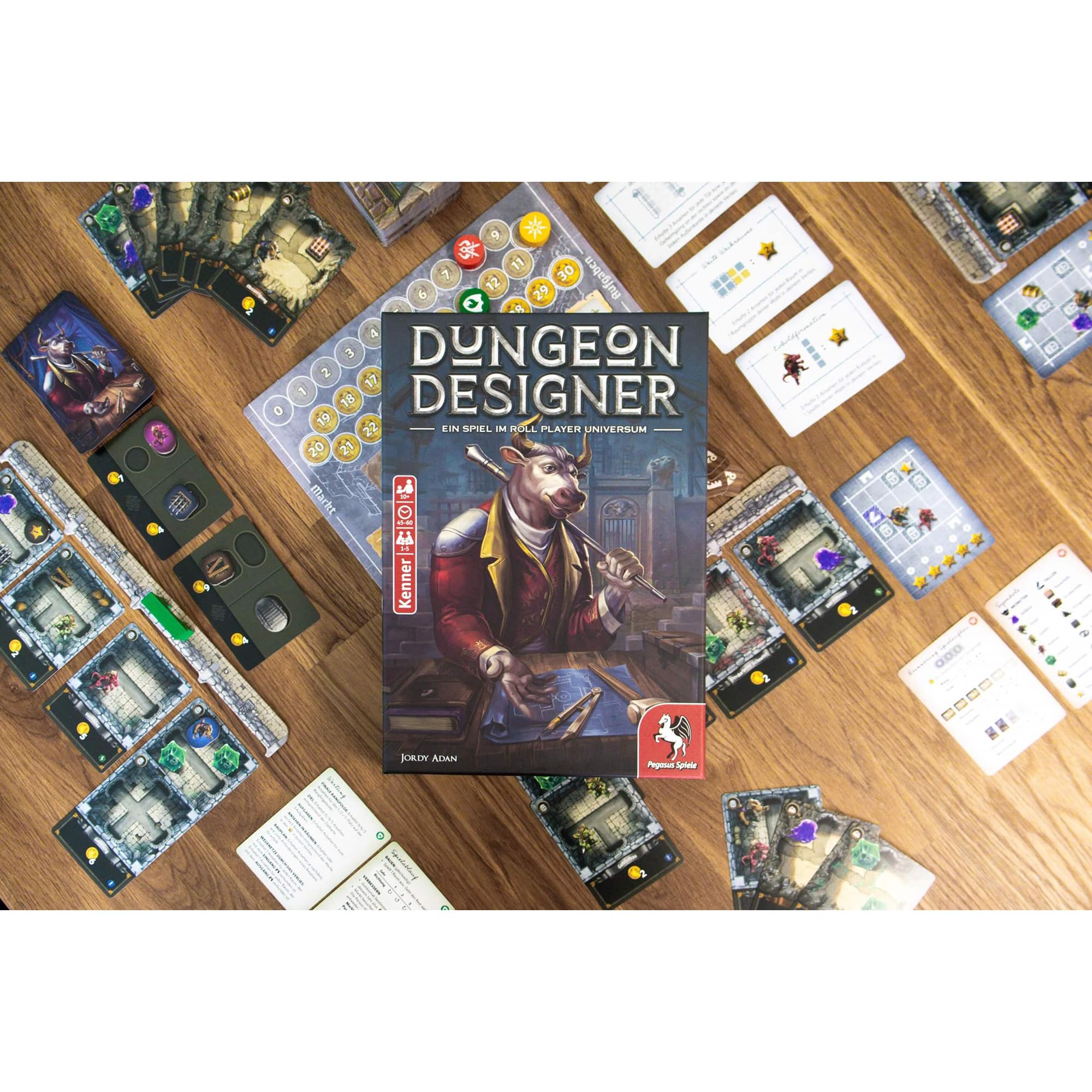 Pegasus Spiele Gioco da tavolo Dungeon Designer