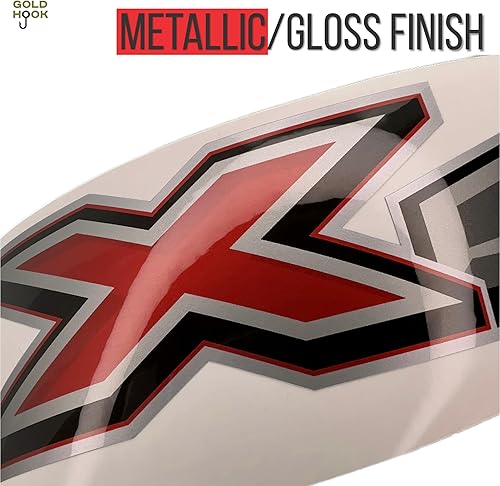 Miniatura 6 de 2X GOLD HOOK Premium Series 4x4 Calcomanías  Adhesivo de repuesto para mesita de noche, compatible con Ford F150, F250, F350 Super Duty, acabado