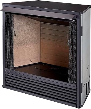ProCom 32in. Universal Ventless Firebox Insert - Zero Clearance Design - Model# PC32VFC