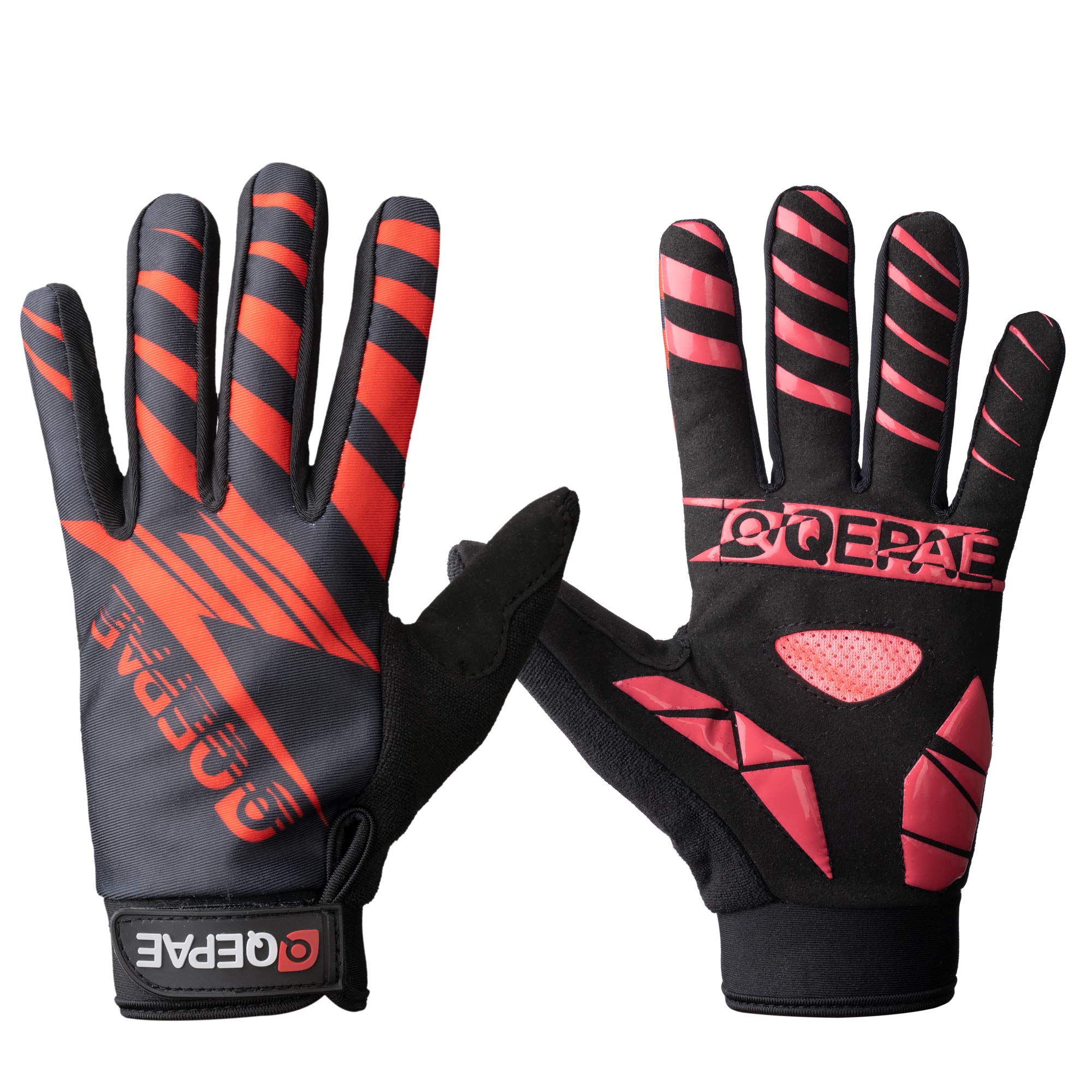 TOFENR Full Finger Gloves Unisex Cool Skull Skeleton for Bicycle Motorcycle Cycling Warm Sports Hiking Fitness Gym Gloves