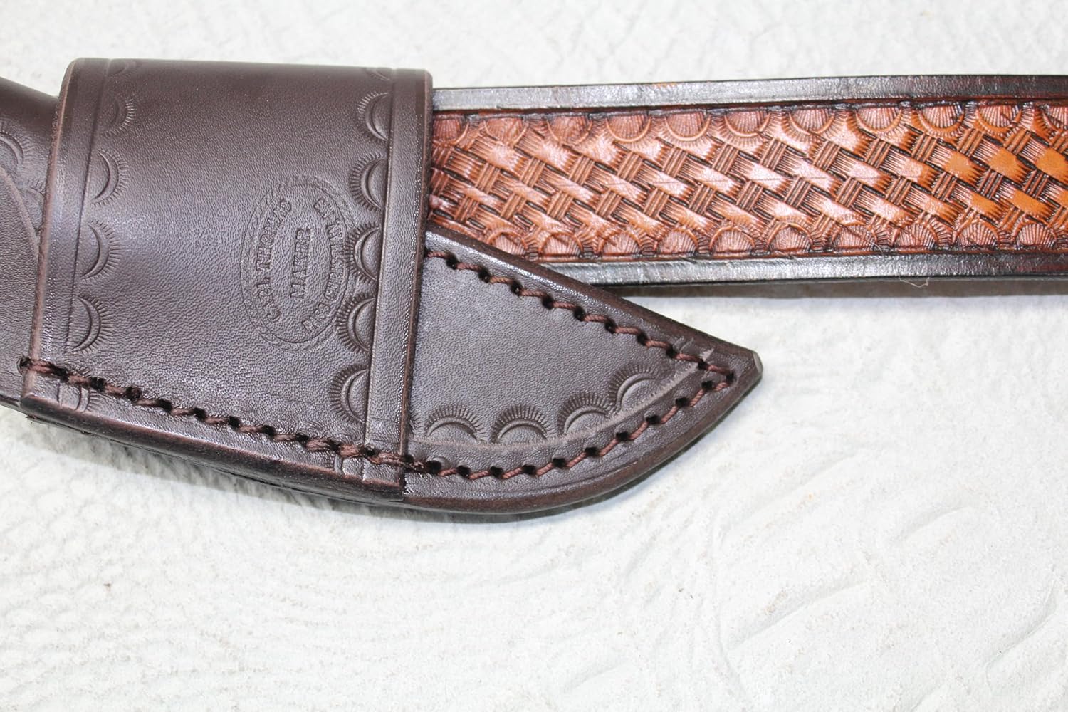 Charade sharp finger sheath.