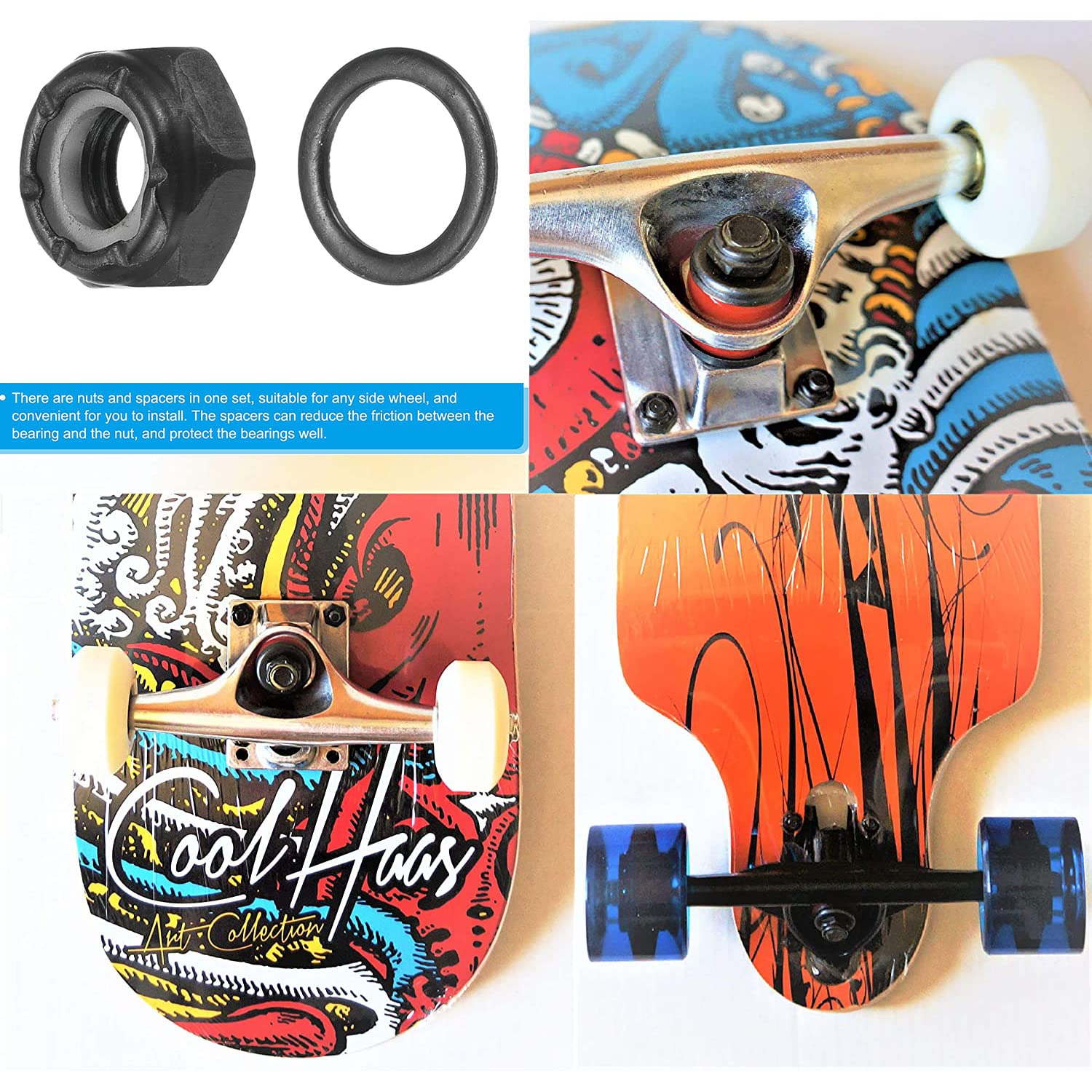 ENSEMBLE D'ÉCROUS DE Bride Extérieure Broyeur D'angle Efficace Et Fiable EUR 9,25 - FR