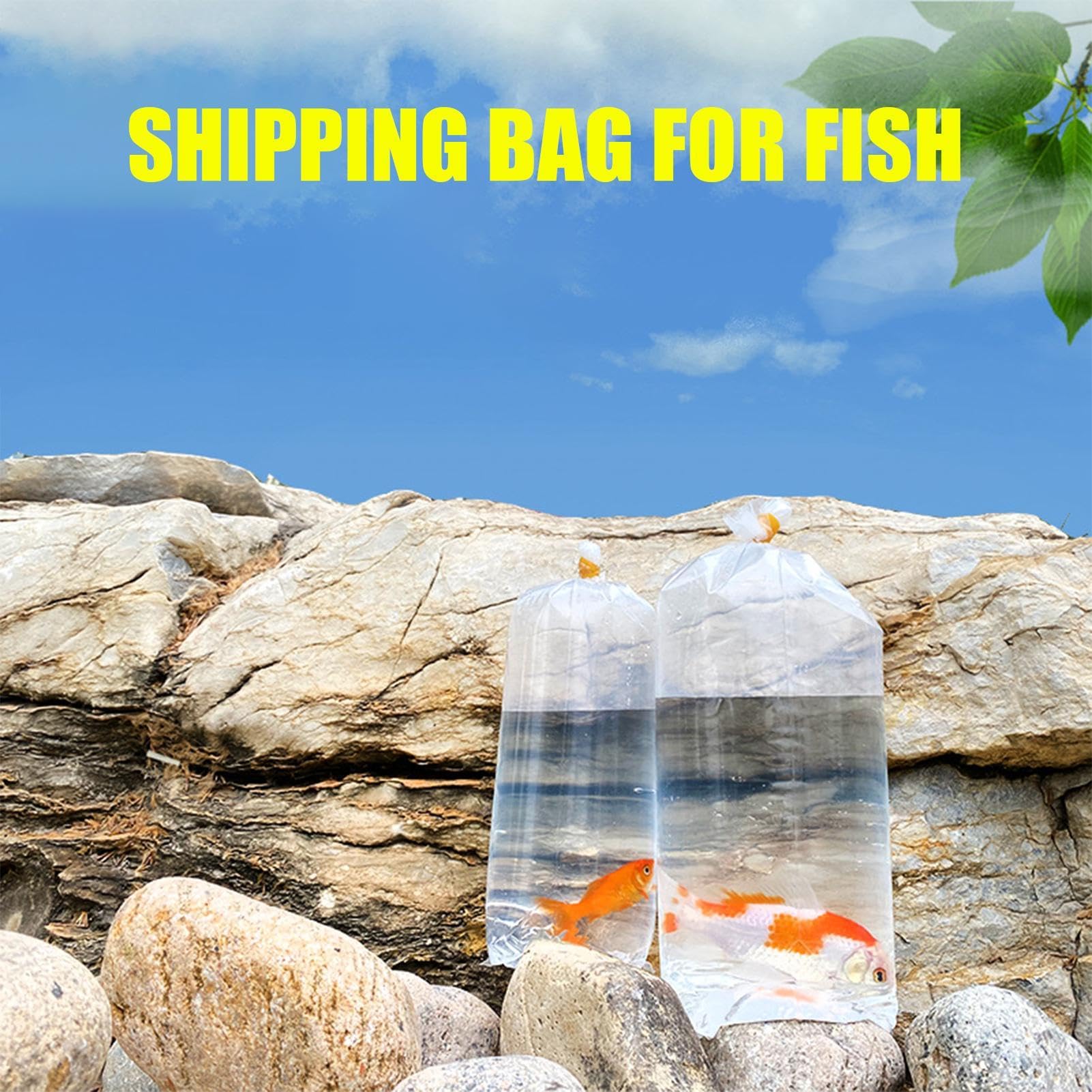 Transparente Aquarium-Fischbeutel, auslaufsichere Fischtransportbeutel | verdickte Versandtaschen für Wasserleben, Fischhandhabungslösungen für Zuhause, Geschäfte und Transport von Fischen, 30 x 52