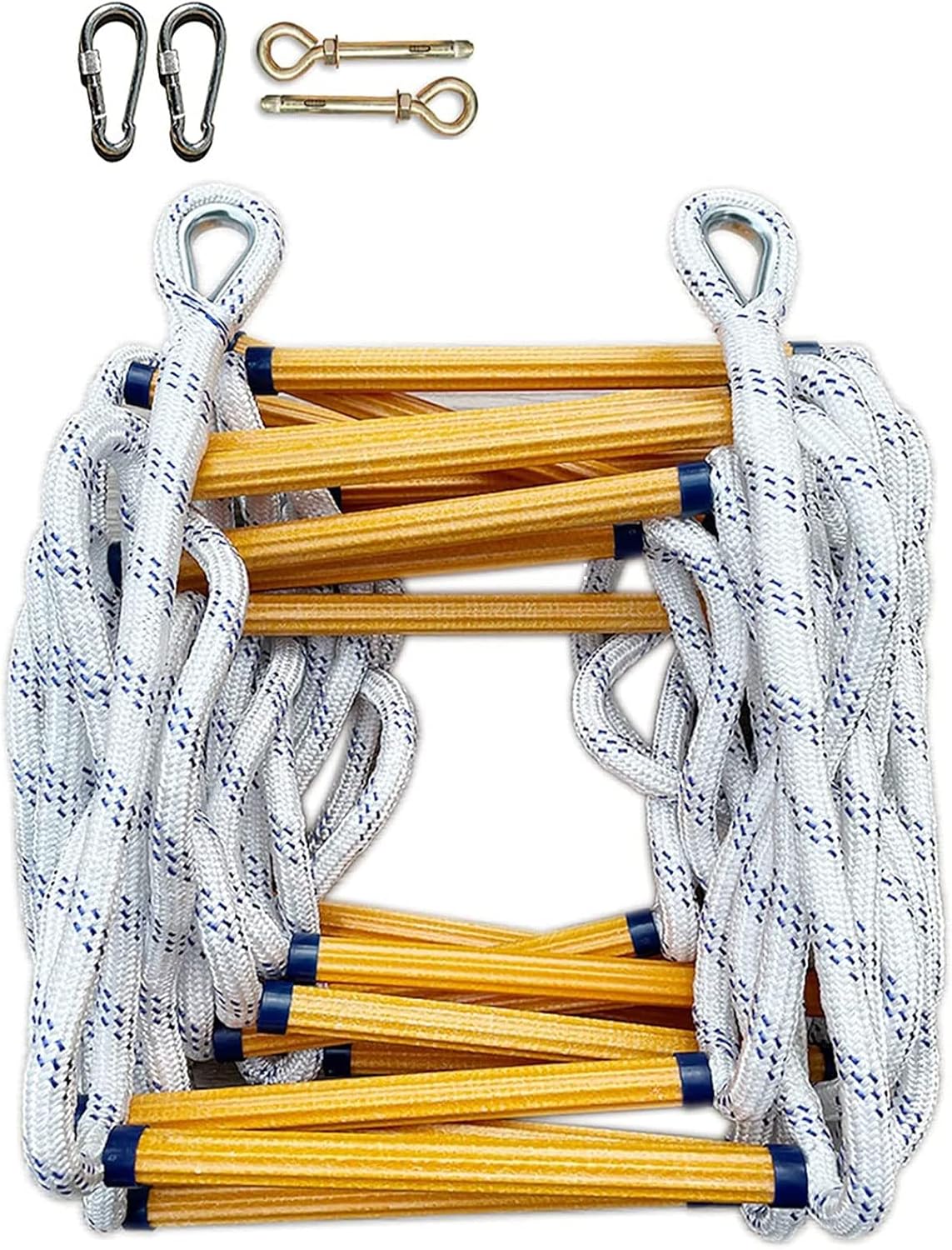 Fire Escape Ladder, Safety Evacuation Ladder, Home Flame Resistant Emergency Rope Ladder, Quick Deployment Safety Ladder for Home Use