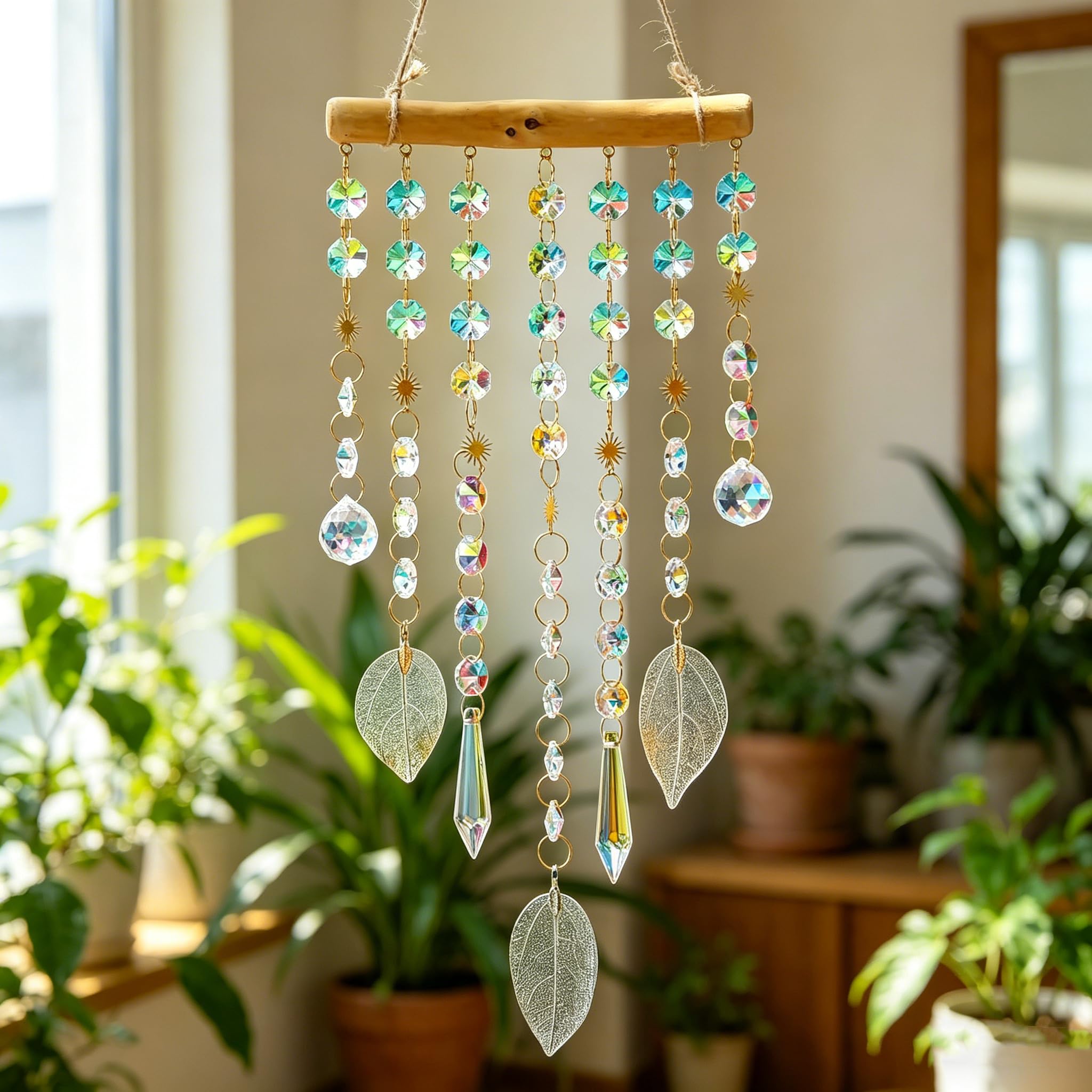 Photo 1 of YU FENG Crystal Suncatcher - 13.1 Inch