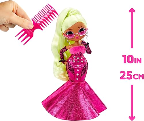 Miniatura 6 de LOL Surprise OMG Lady Diva - Muñeca de moda con múltiples sorpresas, incluyendo moda transformadora y accesorios fabulosos, gran regalo para niños a