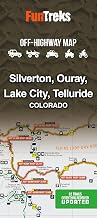 Off-Highway Map for Silverton, Ouray, Lake City, Telluride Colorado