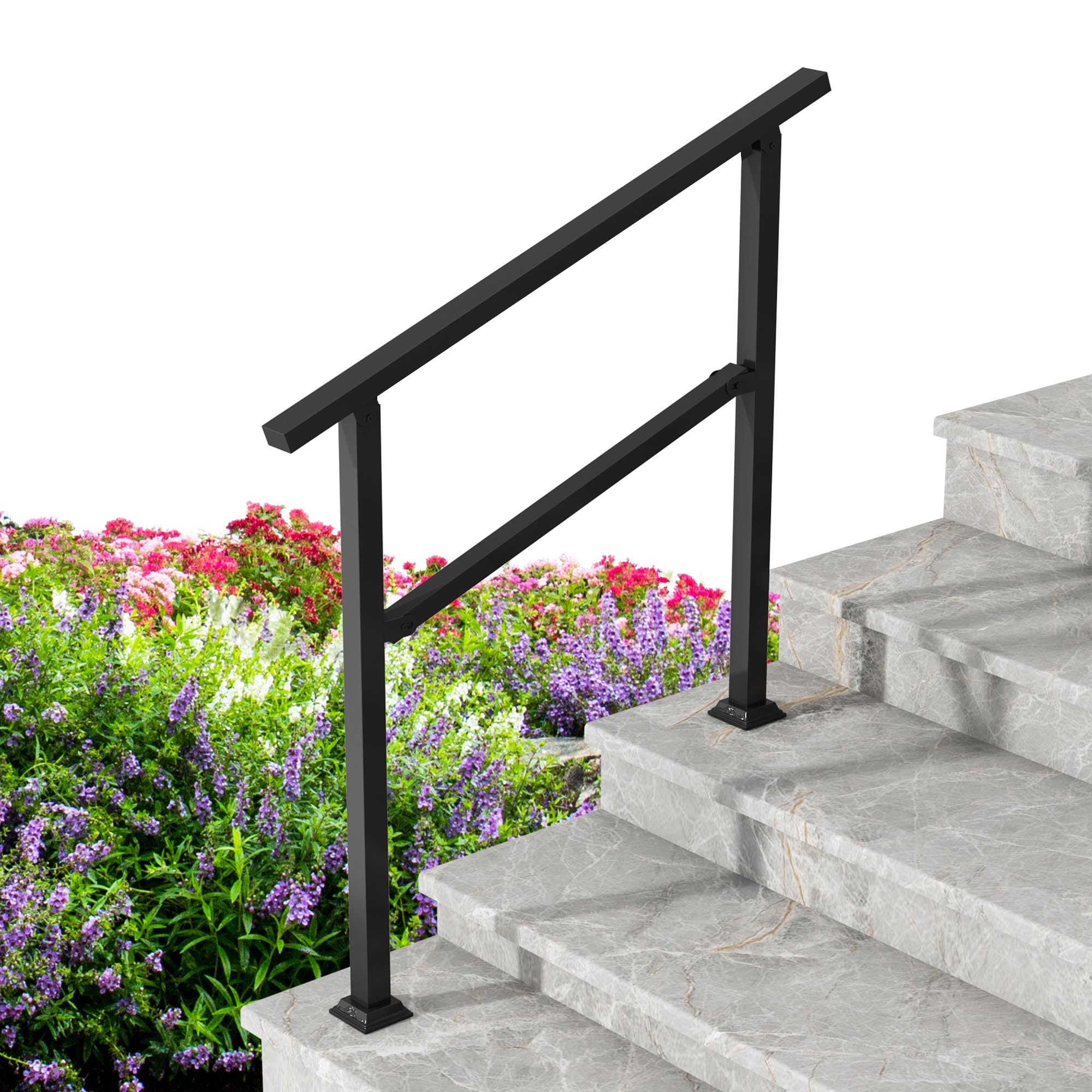 Barrett Rails Barrett Railings SDNBHT Stair Railing Indoor Metal Hand Rails For ...