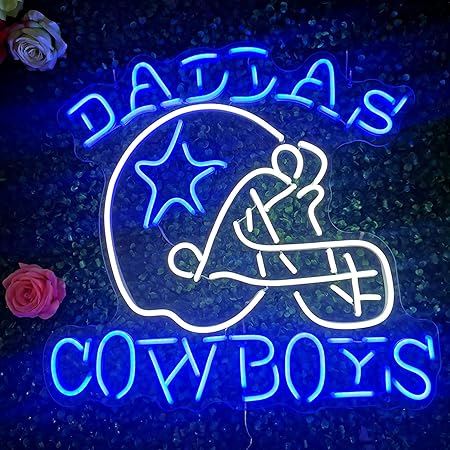 Cowboys light up sign Clearance