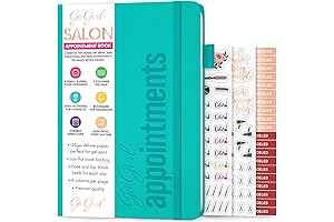 GoGirl Salon Appointment Book 2021: A Must-Have for Beauty Salons, Spas, and Hair Stylists