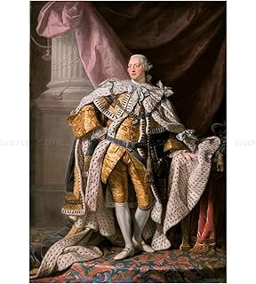 The Art Stop Painting Portrait Ramsay King George III England Hanover Print F12X9059