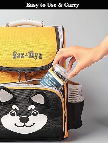 Miniatura 5 de Lifreer Recambios de plomo de 0.035 in (680 unidades), repuestos irrompibles de 0.035 in y 2 borradores de alta calidad, de larga duración, minas de