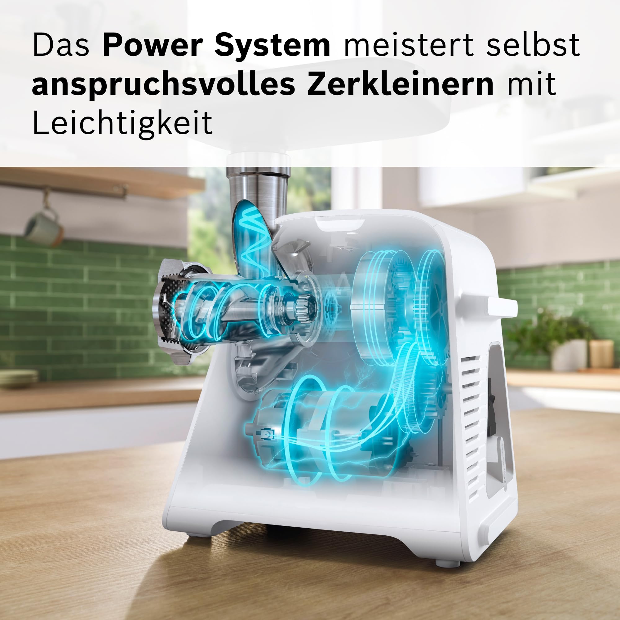 Bosch MultiPower Serie 6 Fleischwolf MFWS607W – Bild 4