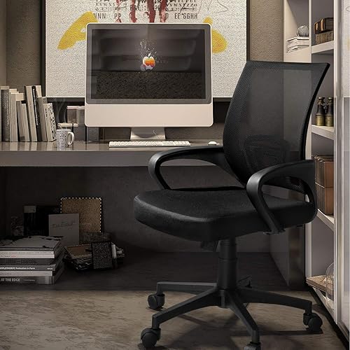 Miniatura 2 de Furmax - Silla de oficina de malla para computadora y escritorio silla giratoria ergonómica con soporte lumbar