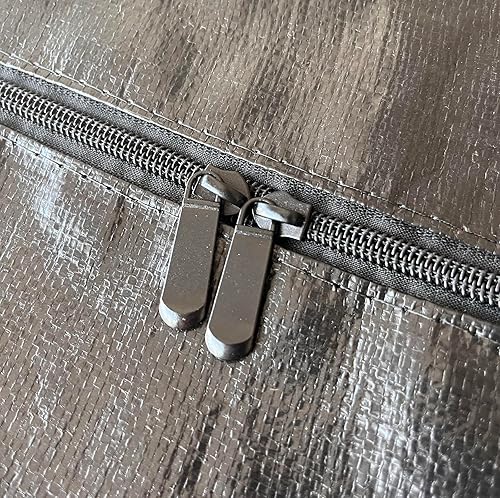 Miniatura 25 de Bolso deportivo con almacenamiento extragrande, con cremalleras y asas, bolso de viaje grande y plegable