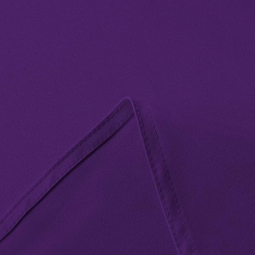 Miniatura 35 de Sancua Mantel cuadrado resistente a manchas y arrugas, lavable, de poliéster, decorativo de tela para mesa de comedor, fiestas de bufé y campamento,