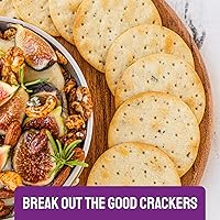 Vista 5 de Milton's Gourmet Crackers, Original Multi-Grain – Proyecto verificado sin OMG, ingredientes naturales, Kosher, ideal para tablas de embutidos – 8.4