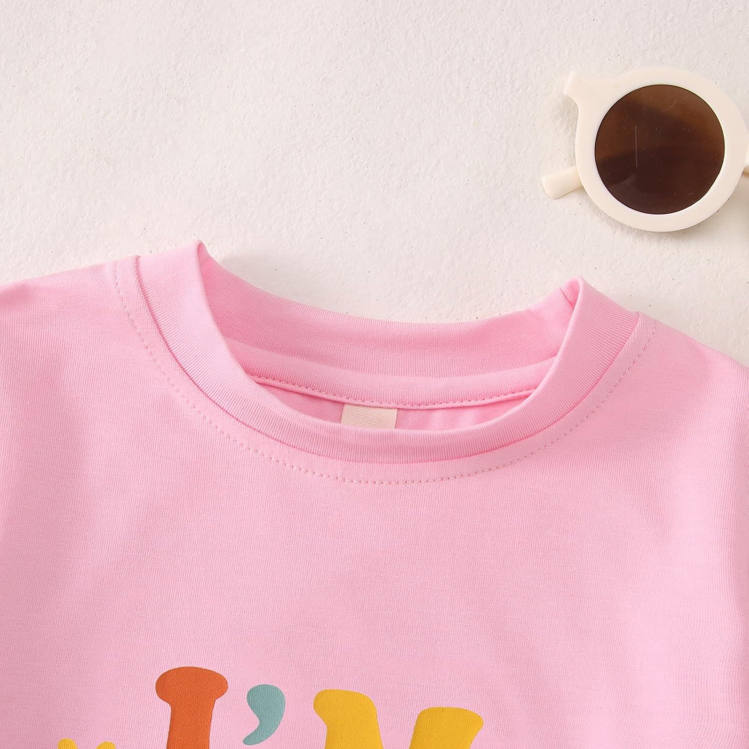 KEKEMI Birthday Shirt for Toddler Girl I’M Two Cute Birthday Girl T-Shirt 2T B-Day Party Outfit Short Sleeve Tee Tops Clothes - Image 6