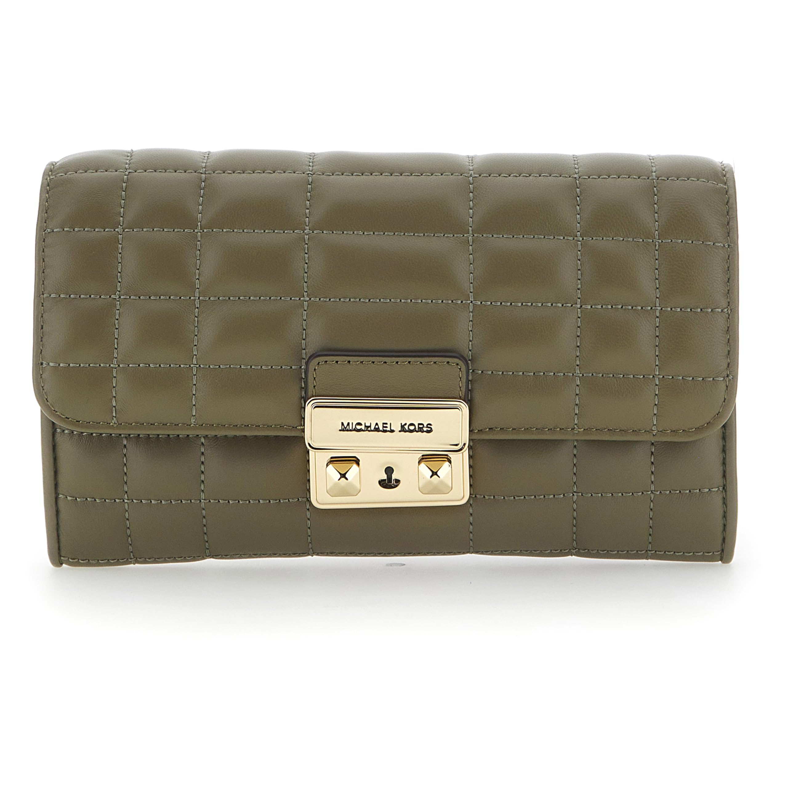Michael Kors 32S4G2RC9L-367 LG WLLT ON CHN XBODY Female SAFARI GREEN Size One Size