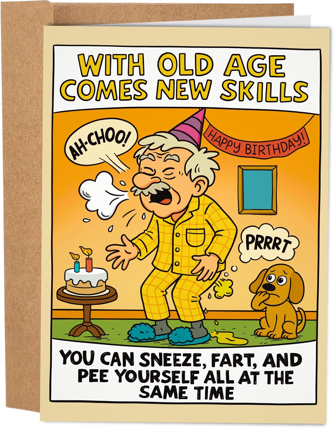 Amazon.com: Sleazy Greetings Funny Birthday Card for Him Her - Funny ...