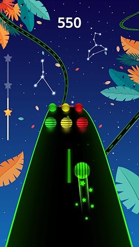Magic Neon Switch Color Ball Run Game
