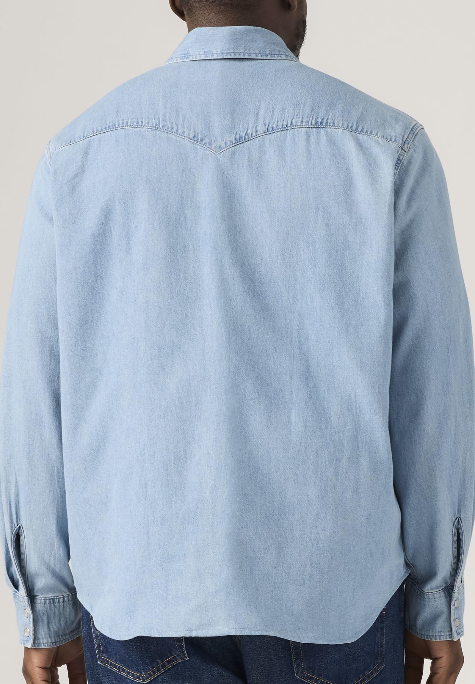 Levi'S Big & Tall Classic Western Camisa Abotonada Hombre
