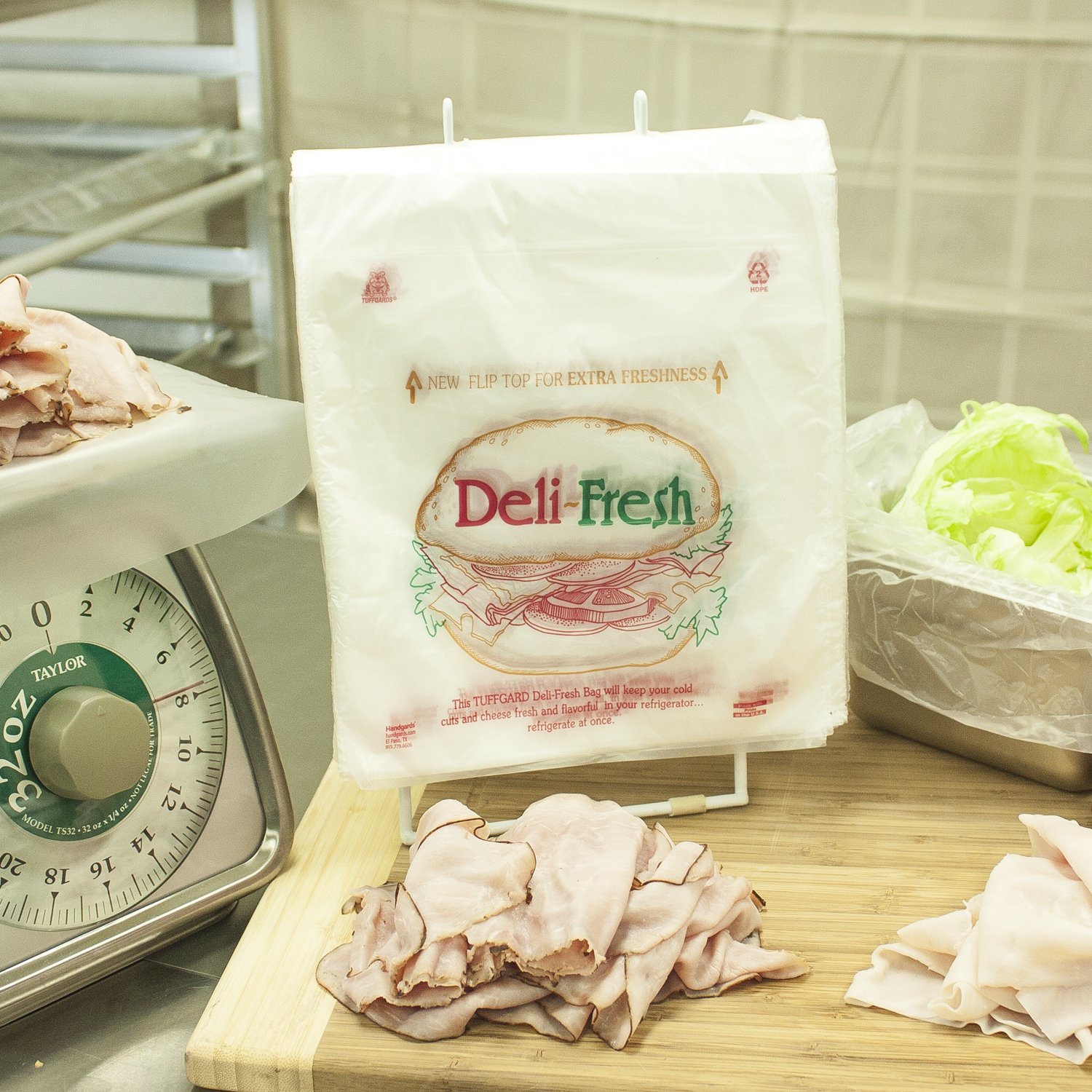 HGI Bag High Density Saddle Printed Deli Fresh (2000 count)