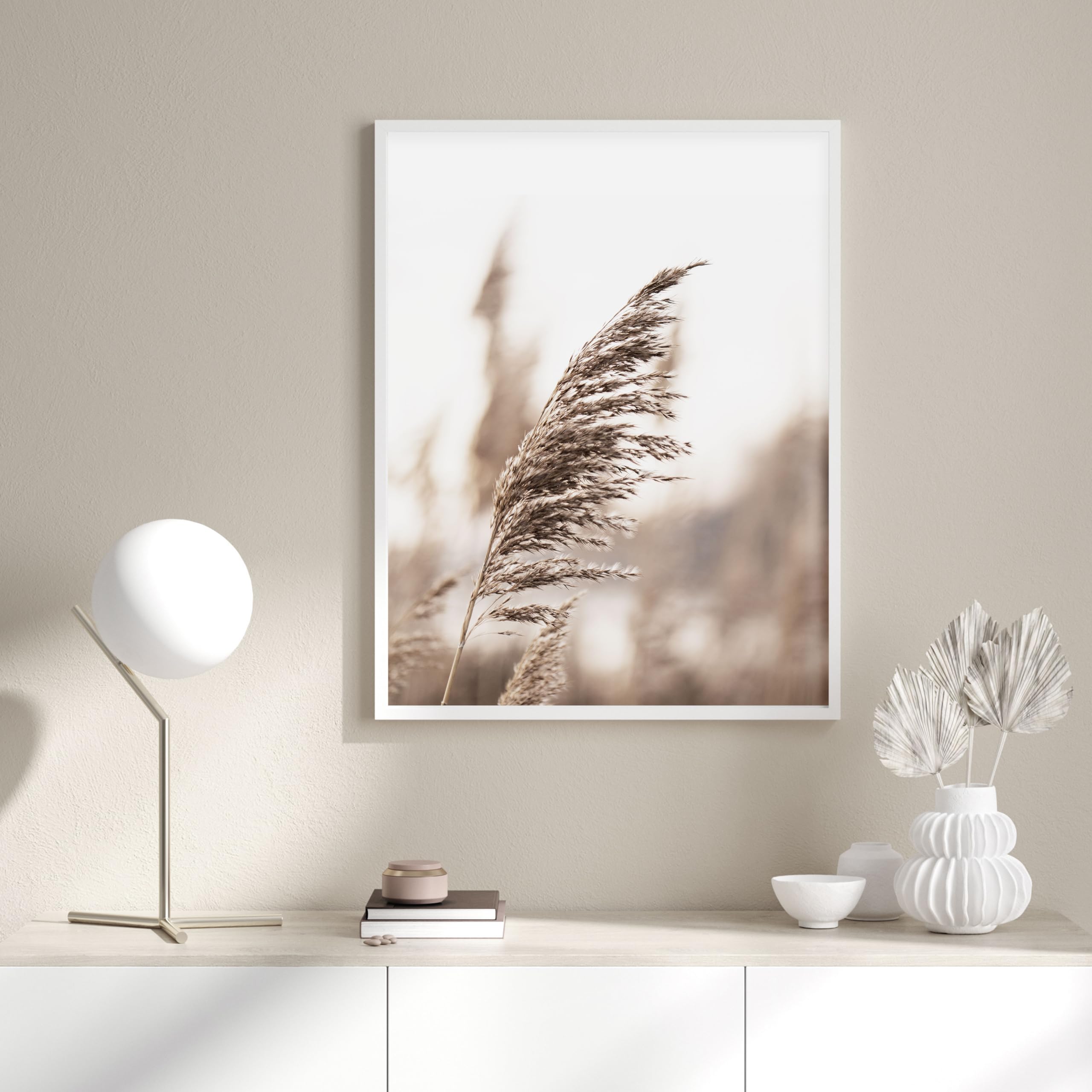 LUMASOUL Set di 3 Poster Senza Cornice - 21 x 30 cm - Motivo Boho - Decorazione per Interni - Decorazione da Parete per Soggiorno e Camera da Letto - Stampe Artistiche Estetiche