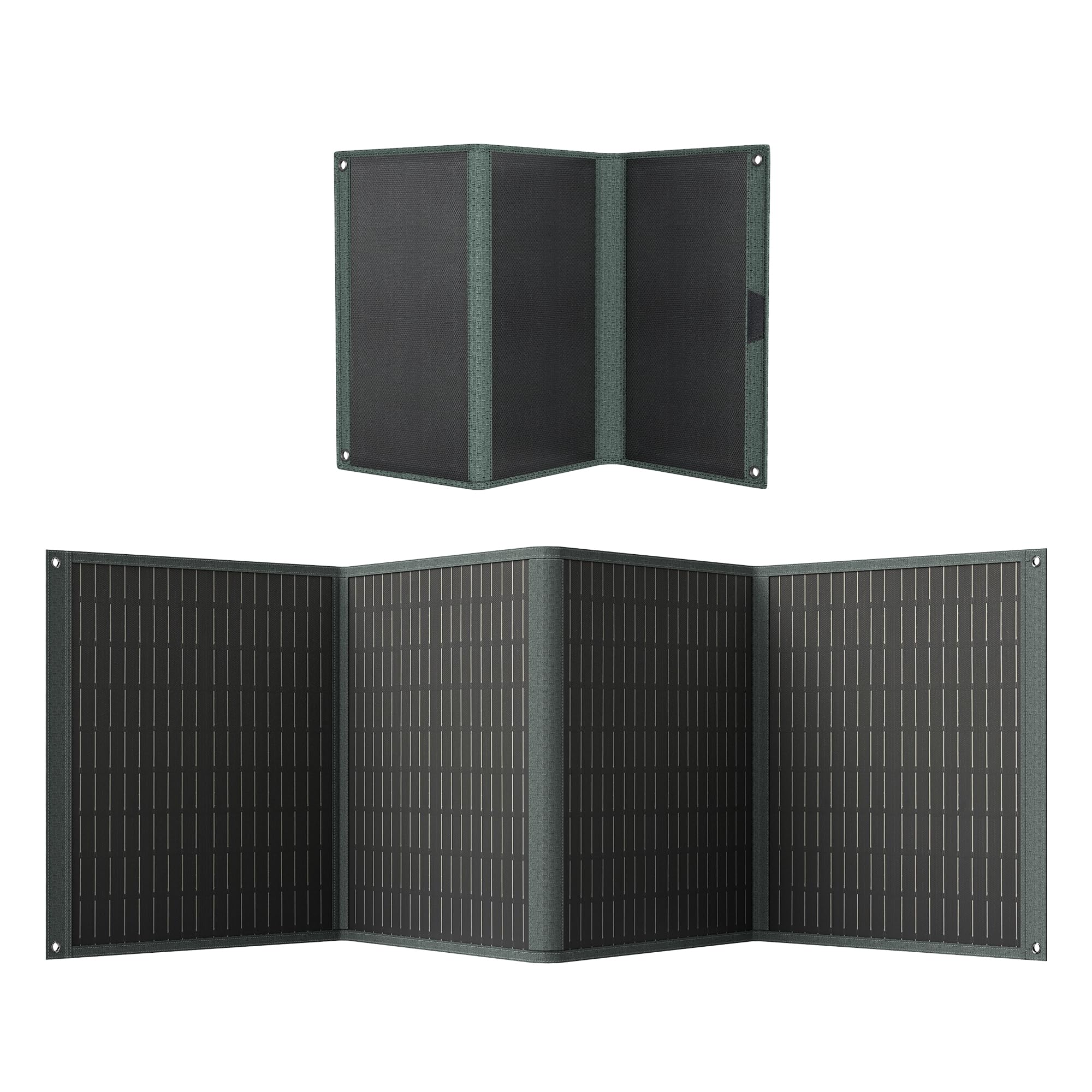 110W Foldable Solar Panel Kit PWS110 and 30W Portable Solar Panel PWS30 Combo Perfect for Camping Climbing RV Laptops (PWS30+PWS110)