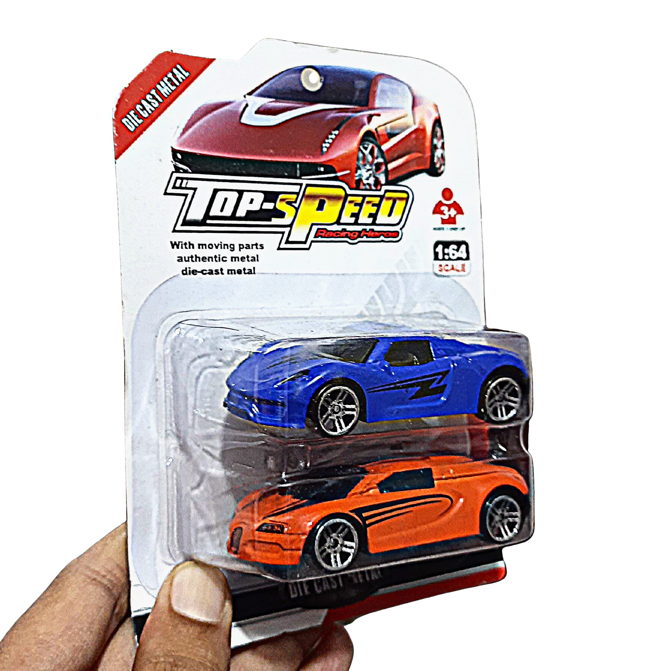 Kart In Box Metal Cars Die Cast Car for Kids Toys Mini Diecast Small Set (2 Pcs Blue & Orange) (B0BQBLJN7B) Amazon Price History, Amazon Price Tracker