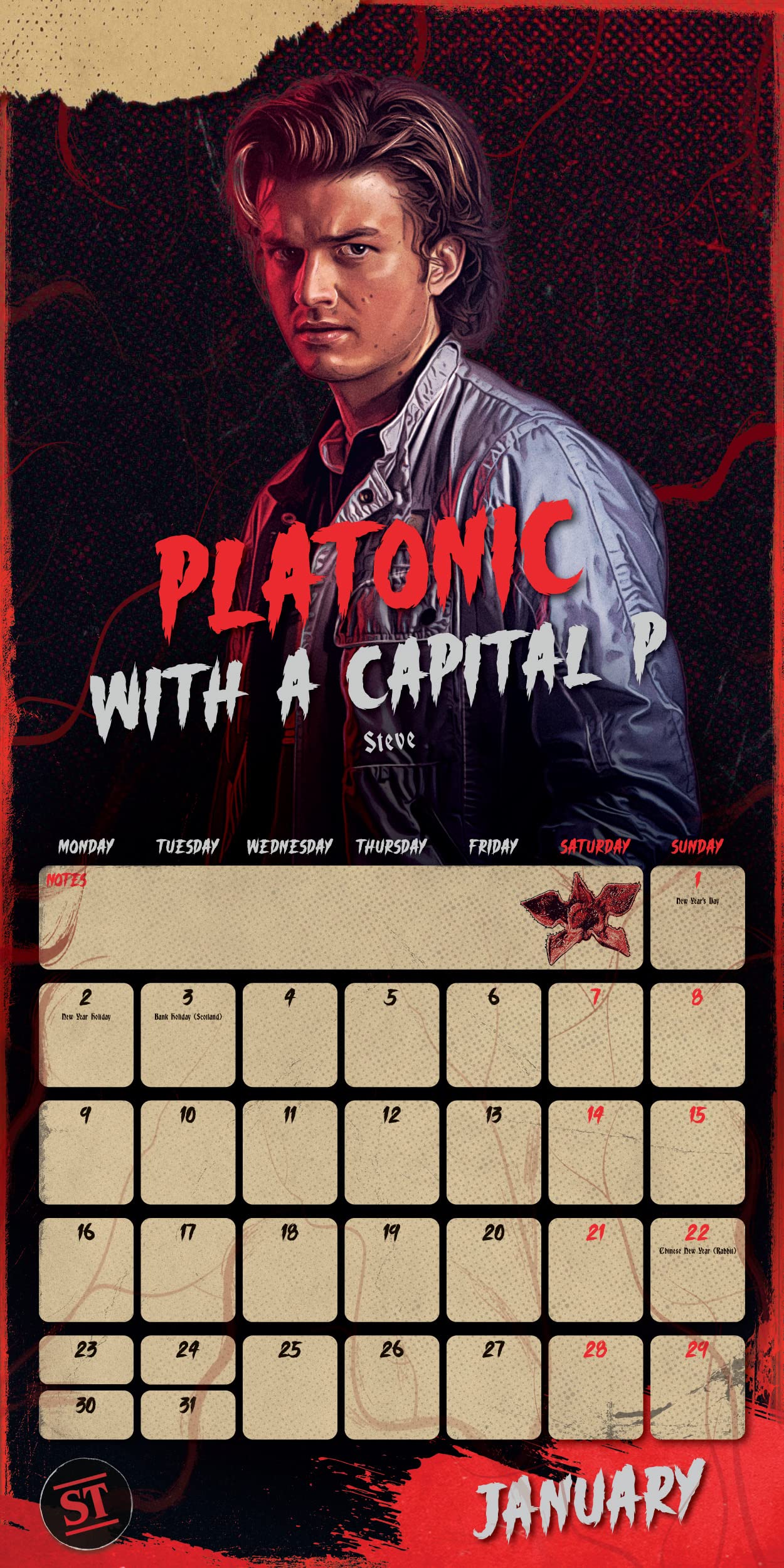 Amazon.com: Stranger Things Square Calendar: 9781801226592: Office Products