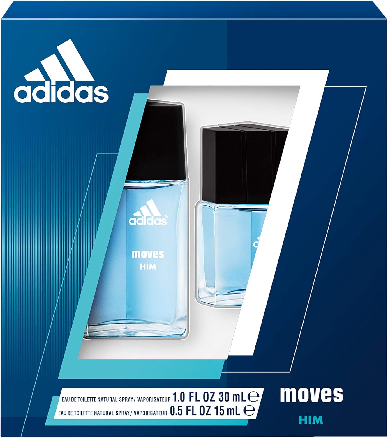 Adidas Moves For Him 2 Piece Eau De Toilette Set : Amazon.ca: Beauty &  Personal Care
