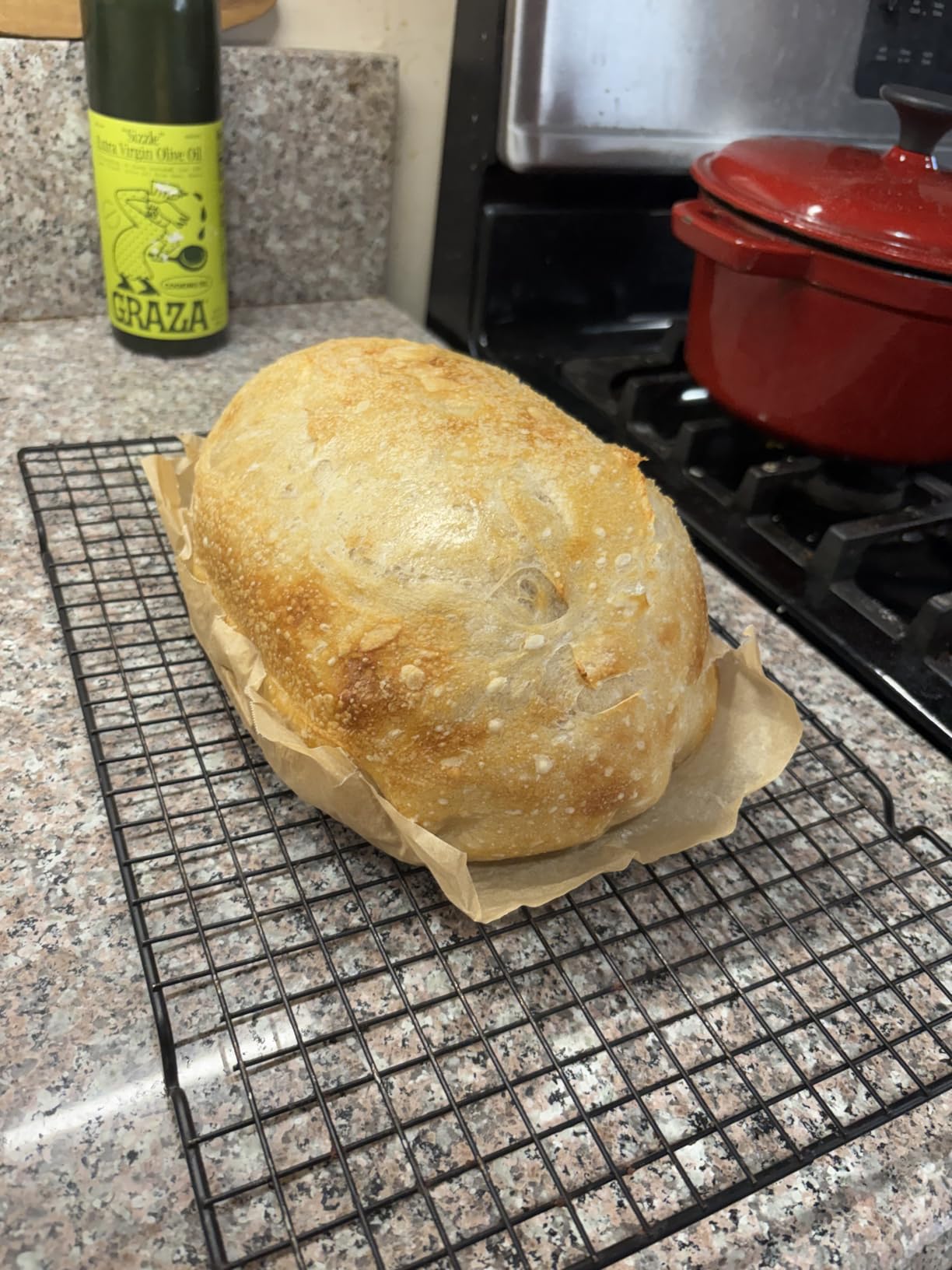 Customer photo of the Oval Bread Oven