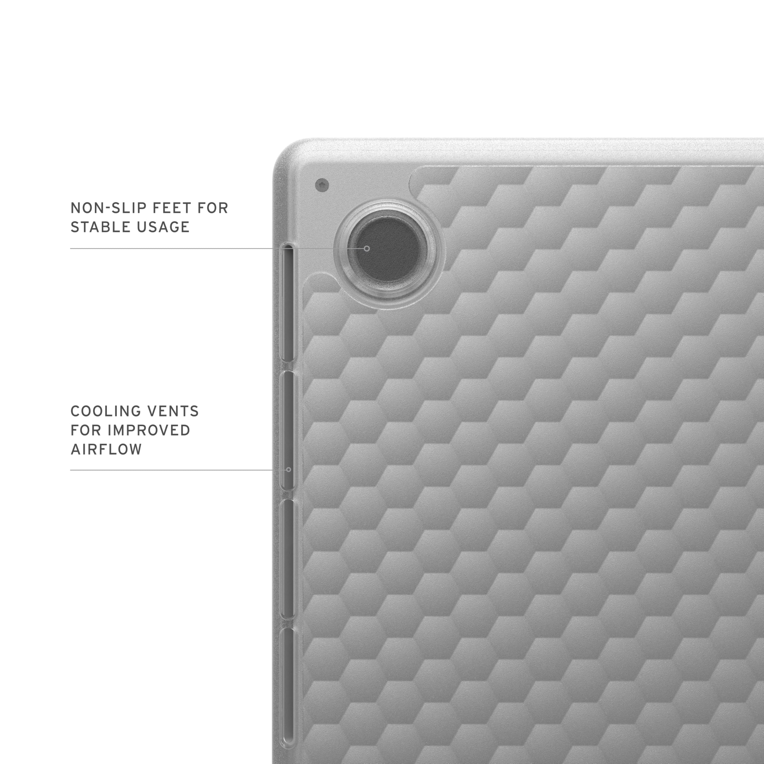 URBAN ARMOR GEAR UAG - Custodia protettiva progettata per MacBook Pro da 16" (M4, 2025), robusta custodia rigida in un unico pezzo, trasparente, resistente ai graffi, Essential Armor Ice