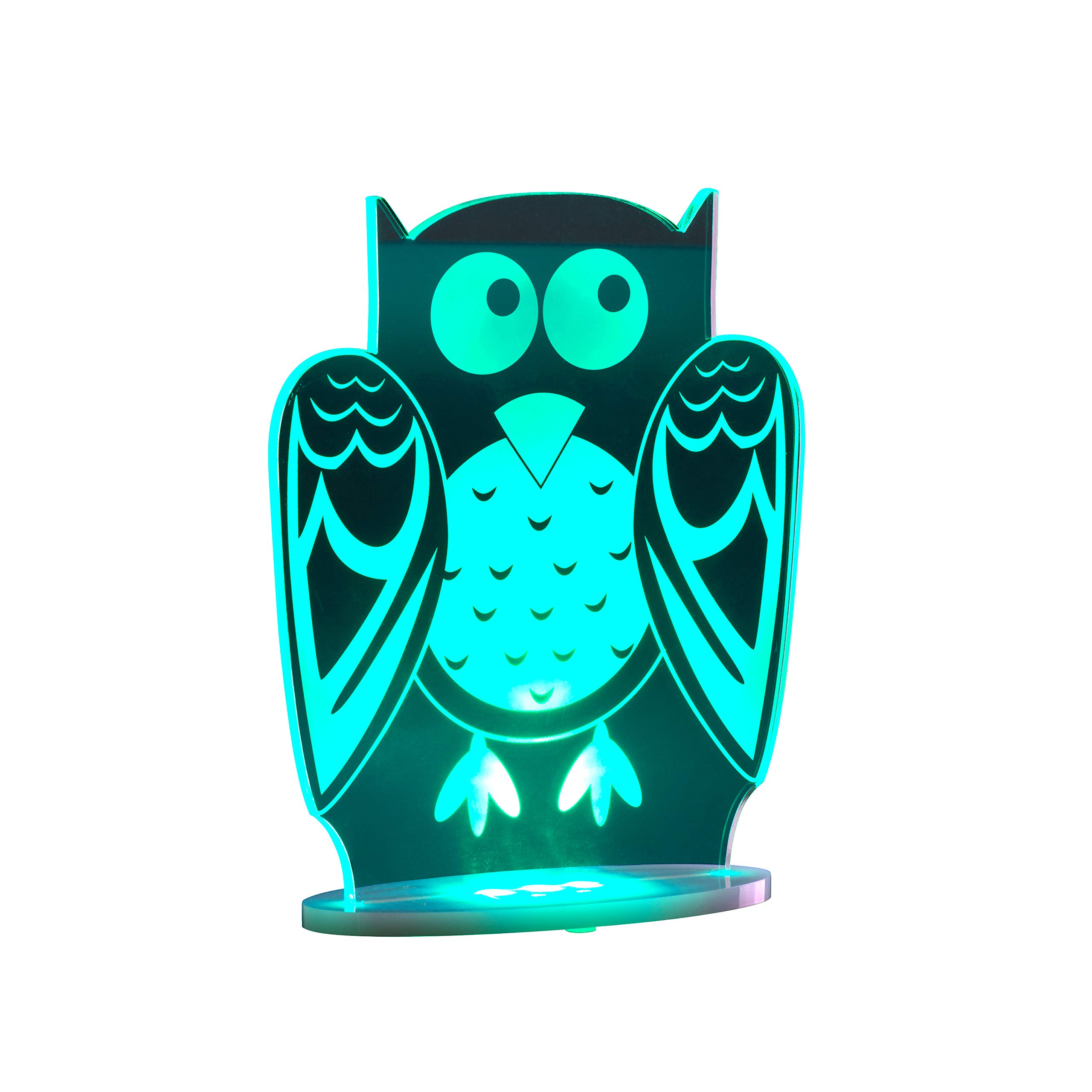 ArlecLED Colour Changing Owl Nightlight, White