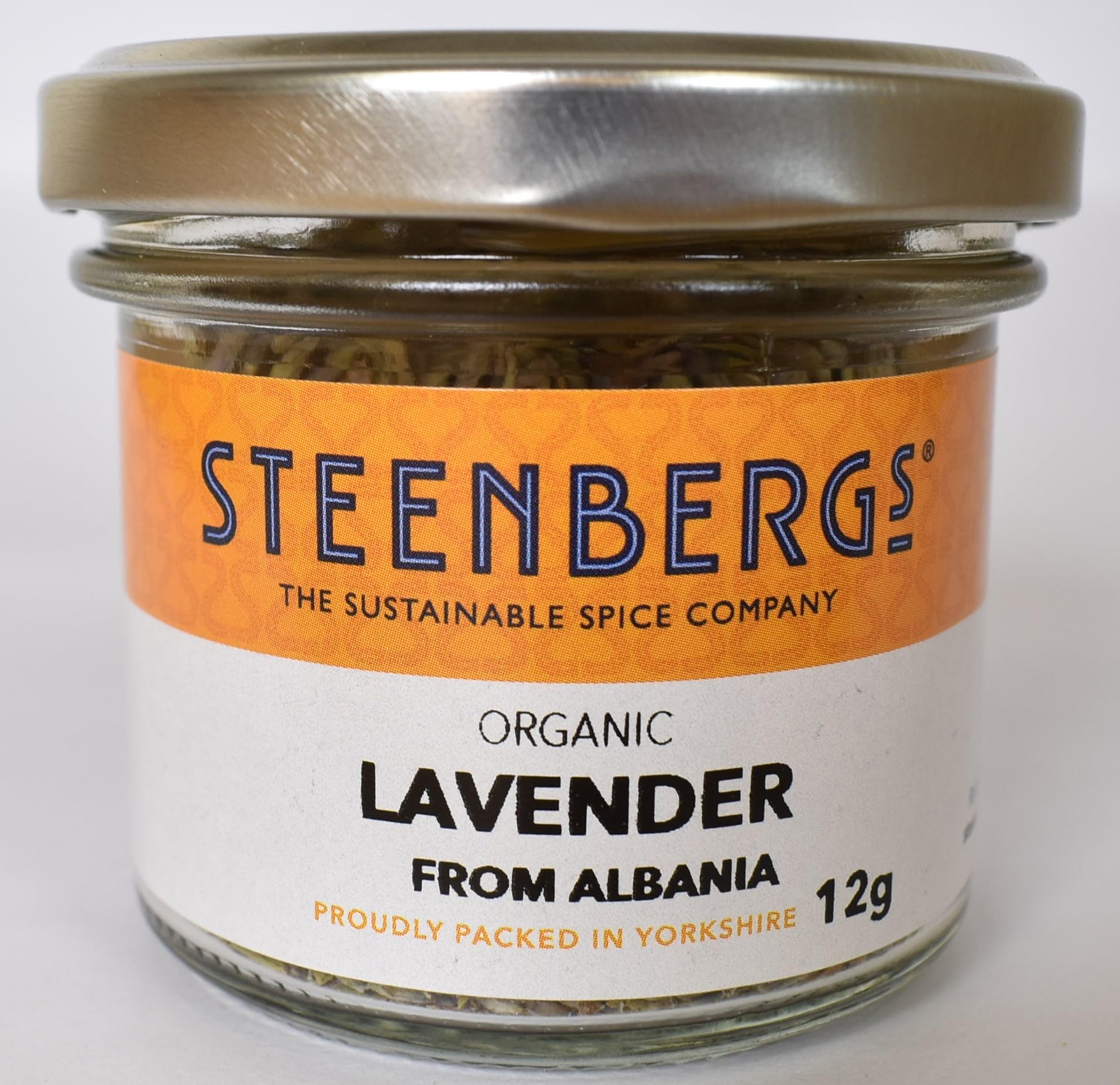 Steenbergs Organic Lavender Dried Flower Standard Jar 12g