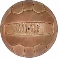 Amazon | FNine ヴィンテージサッカーボール アンティークレザー
