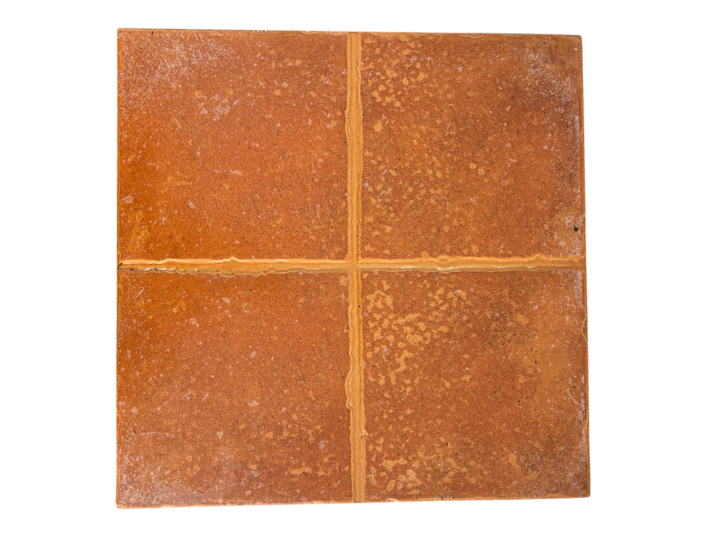 Mattonella piastrella in gres porcellanato effetto cotto stonalizzato con rifinitura finto 15 x 15 cm adatta ad ambienti interni, esterni, rivestimenti murali, prezzo riferito a 1 mq