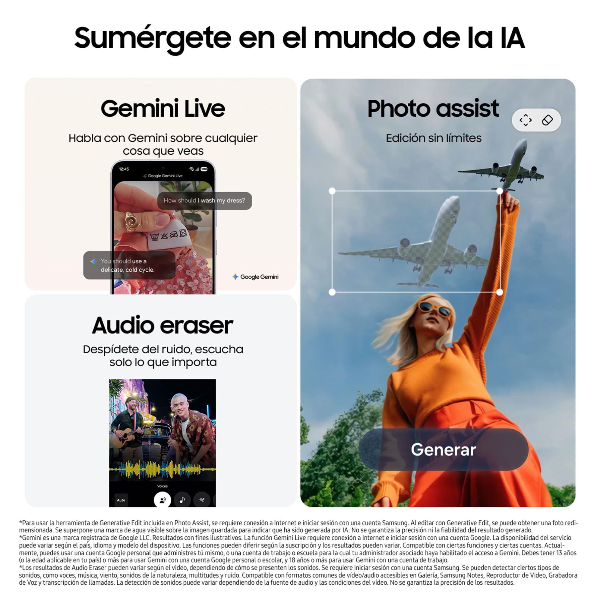 Samsung Galaxy S25 FE 512GB, Teléfono Móvil con IA, Marco Ligero 7,5mm, Pantalla FHD+ 6,7", Cámara 50MP, Exynos 2400, 8GB RAM, Garantía Fabricante 3 Años+1 Año Extra, Negro Intenso (Versión Española)