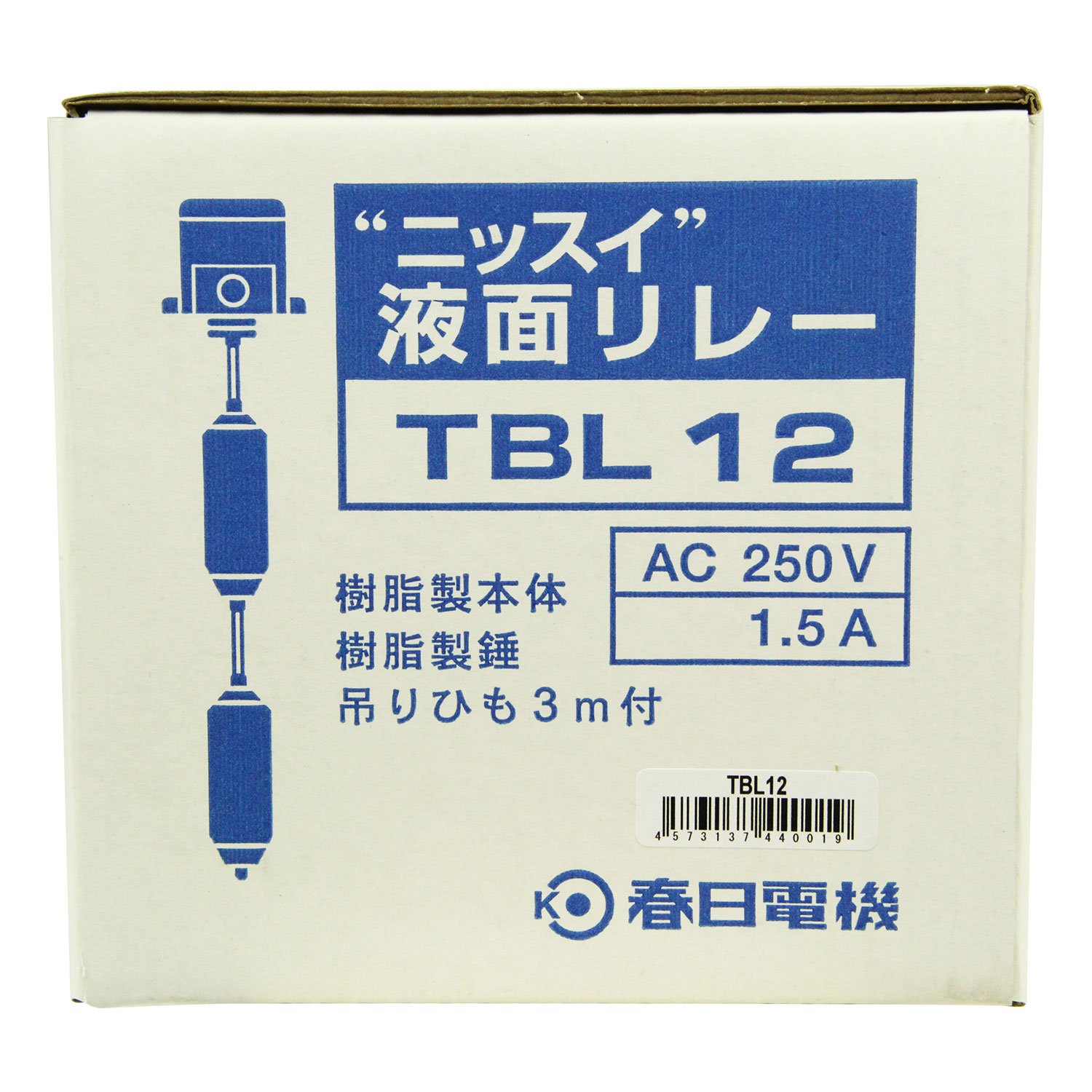 【在庫処分】春日電機 ニッスイ液面リレー TBL12 Amazon | 春日電機 ニッスイ液面リレー TBL12 | 電設用部品・資材