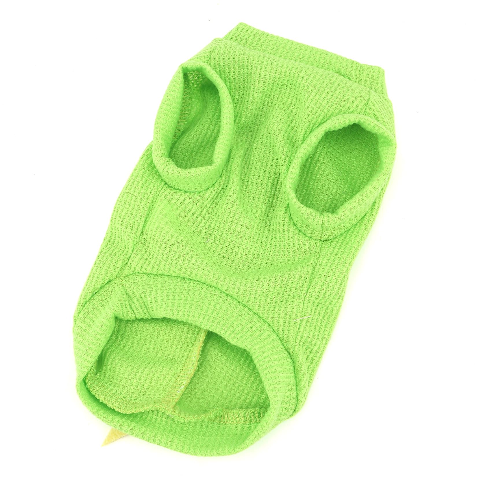 XHYRHTS T-Shirt Dinosaure en Tricot gaufré pour Animal Domestique, pour Petit Chien, Chiot Mignon, Pull, débardeur Respirant, Yorkie, Chihuahua, vêtements de Printemps et d'été, vêtements pour