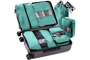 The Ultimate Travel Packing Essential: Gorilla Grip 6-Set Packing Cubes for Effortless Organization