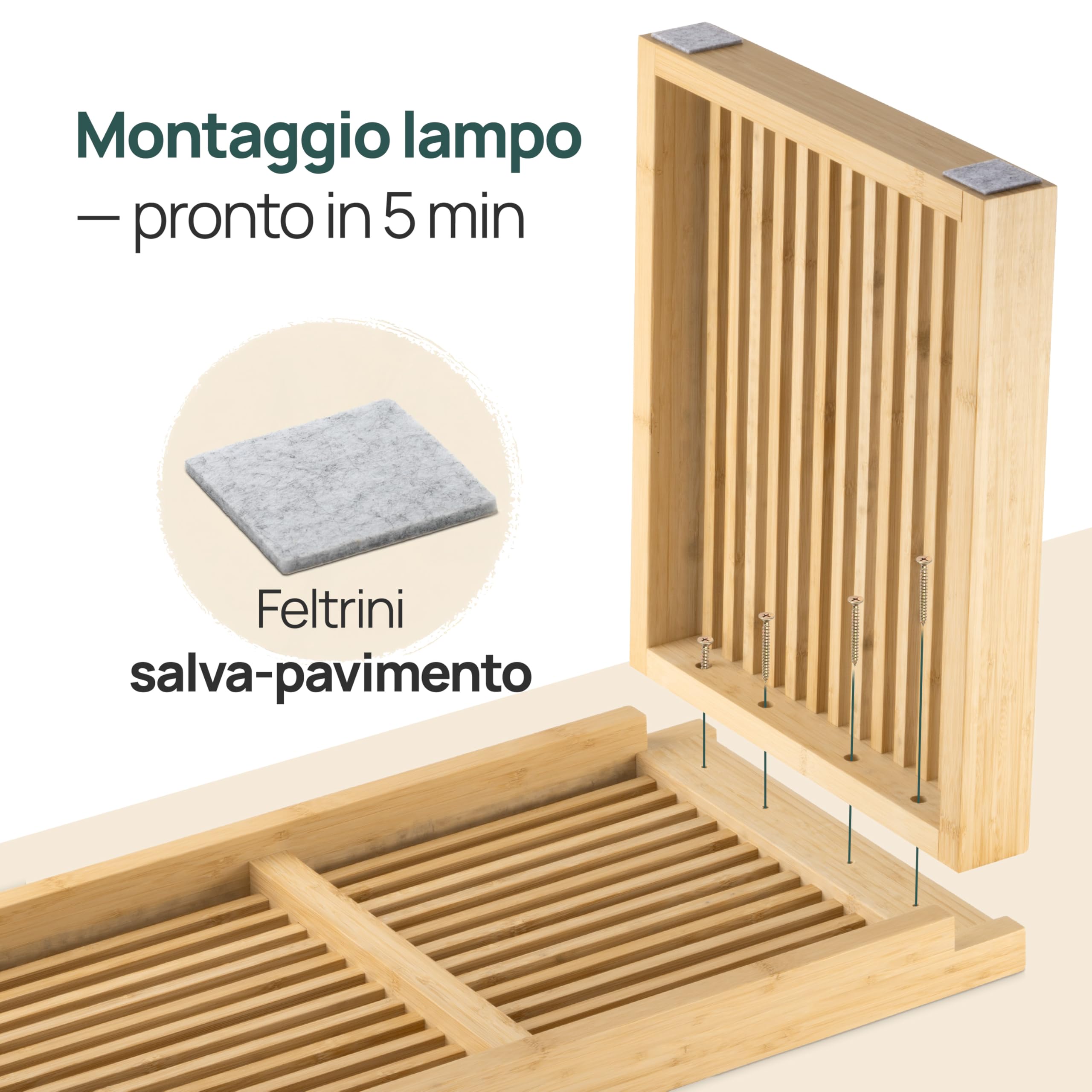 Panca da Ingresso in Bambù - Panca in Legno Moderna 90x33x43cm, Panca da Camera da Letto e Corridoio, Panchina da Interno in Legno Naturale, Ideale come Panca per Ingresso o Camera | Capacità 250kg