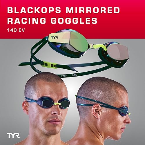 Miniatura 2 de TYR Blackops 140 EV Racing - Gafas de natación con espejo para adultos