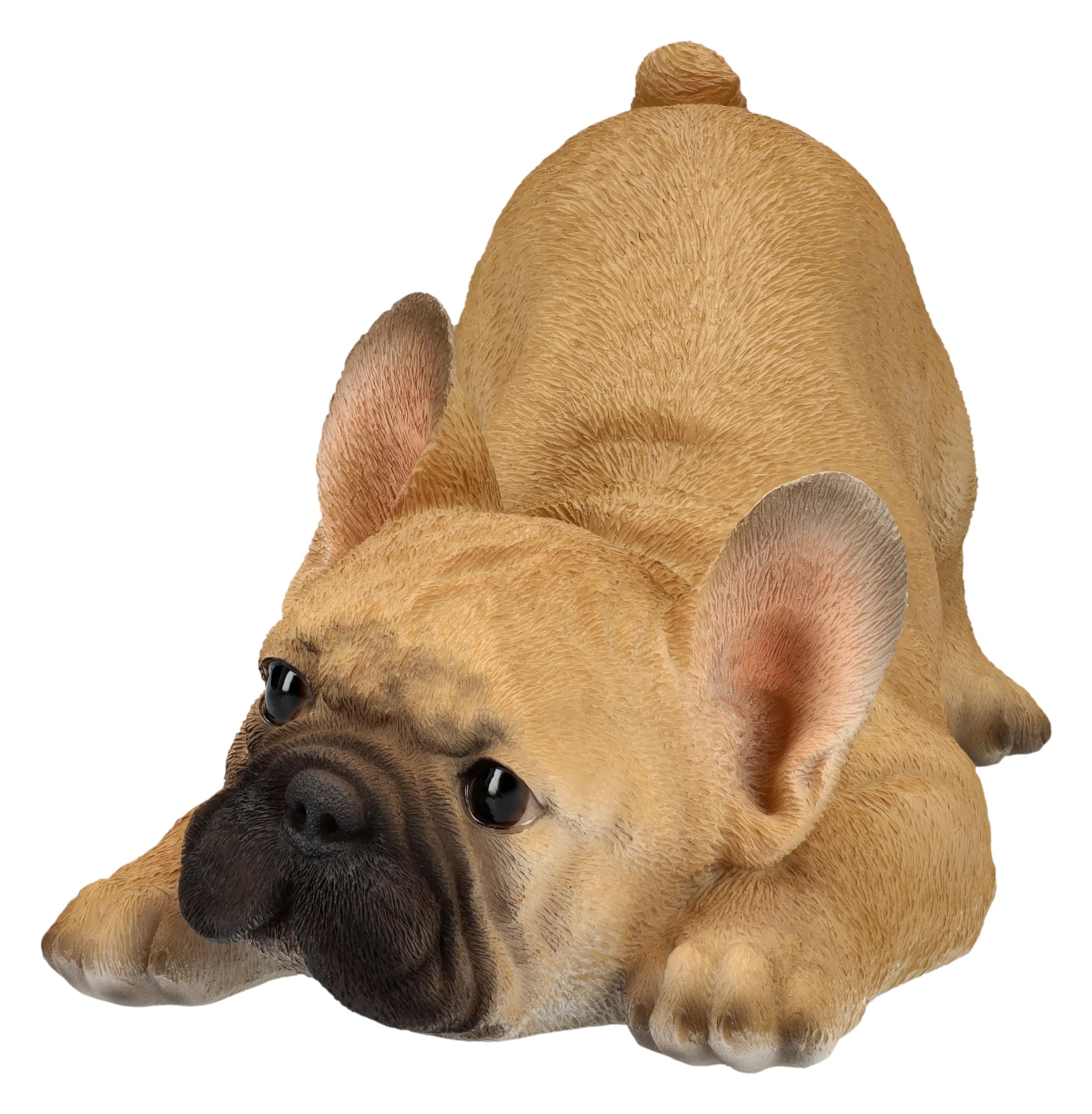 Statuetta di Bulldog francese, cucciolo di volontà di giocare – figura di cane cane bambino figura decorativa regalo per gli amanti dei cani Hotant