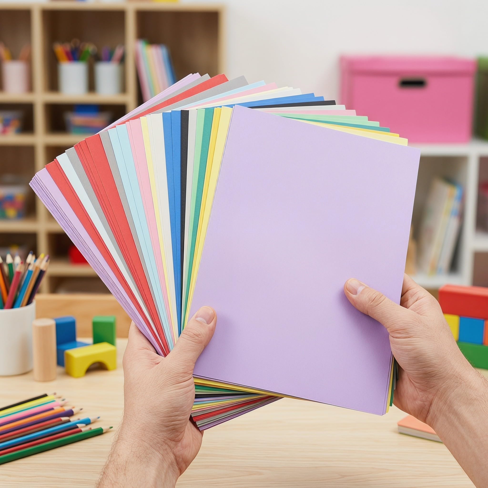 120 arkuszy kolorowego papieru do rękodzieła: dekoracyjny papier do szkicowania i wycinania – czyste kolorowe kartki do tworzenia zaproszeń i kartek okolicznościowych – 30 różnych kolorów