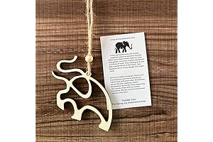 Friendship Elephant Ornament, Sisterhood Elephant Ornament