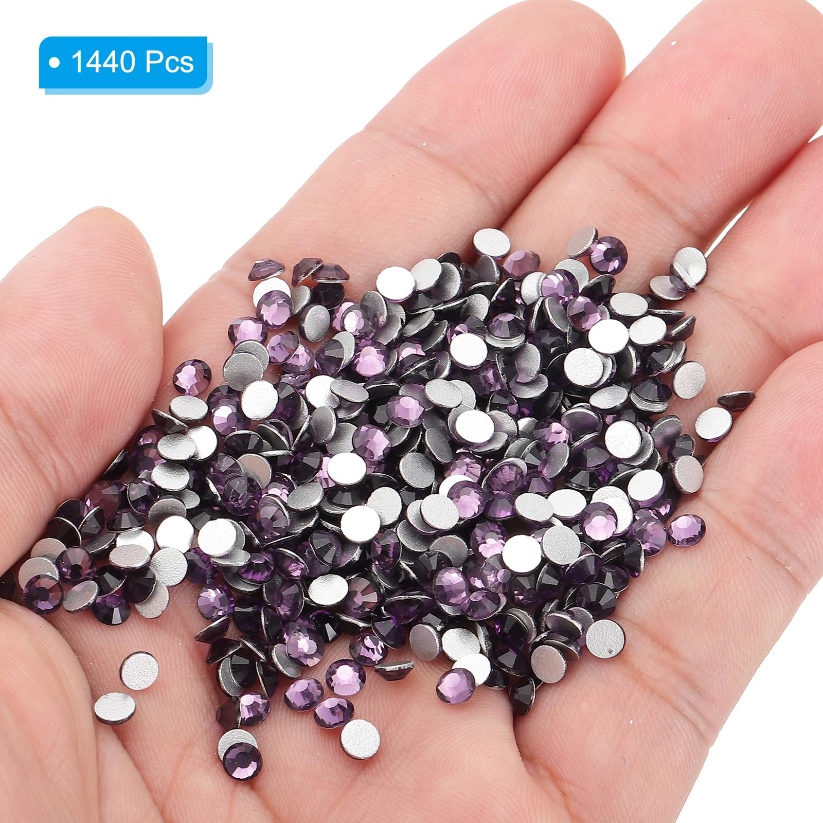 PATIKIL SS16/1440Pcs Glass Diamante Rhinestone - Image 4