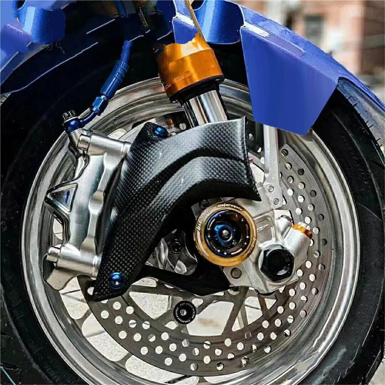 Brake Caliper Cooler Chłodnica tarczy hamulcowej przewód powietrzny pokrywa wlotu pasuje do Kawasaki Z800 Z900 Z1000 SX ZX-6R ZX-10R Z1000SX Ninja 650 1000