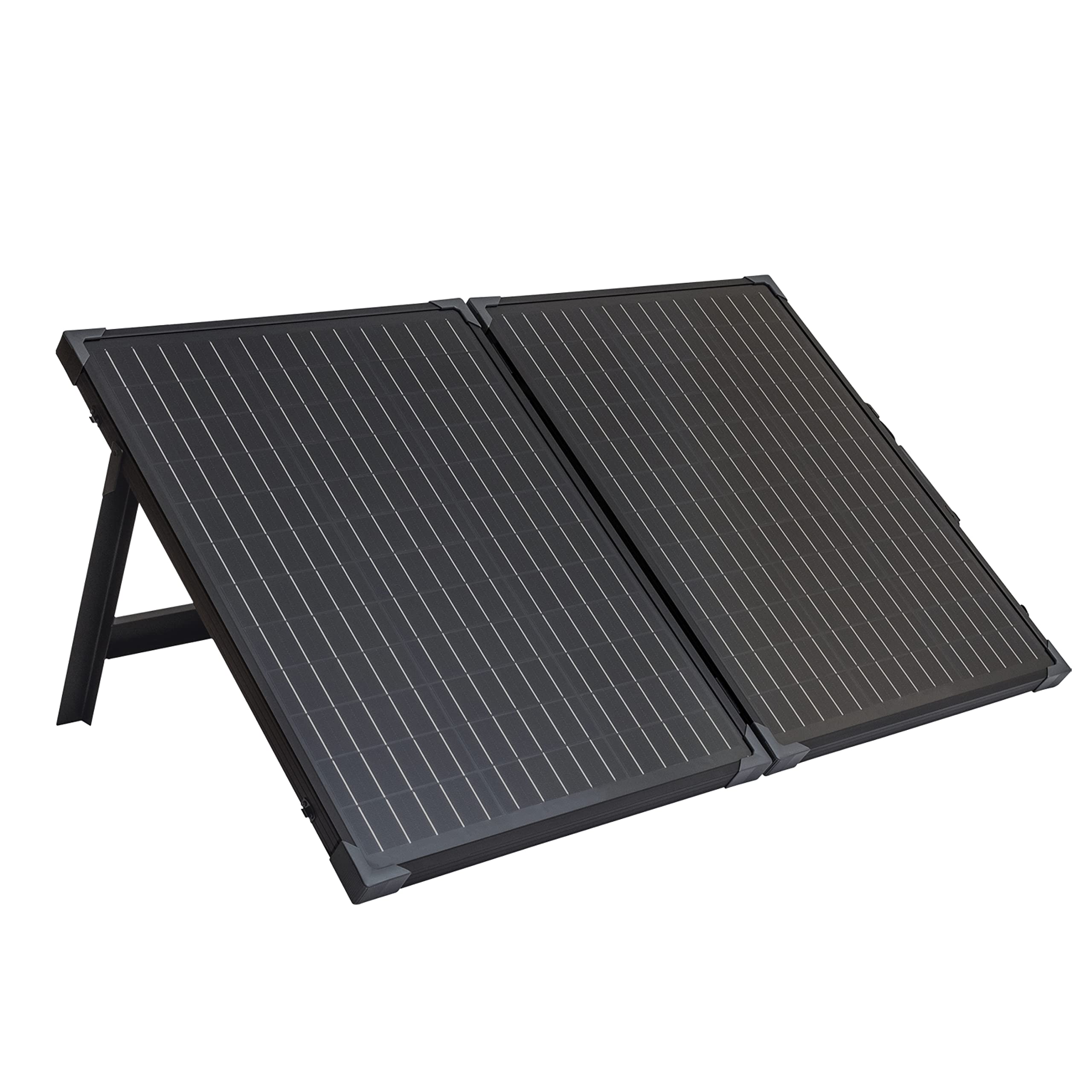 200W Portable Foldable Solar Panel Kit, High-Efficiency Monocrystalline Solar Panel, Portable Solar Panel with Carrying Case, 200-Watt Solar Panel for RV, Boat, Camper, Off-Grid Power